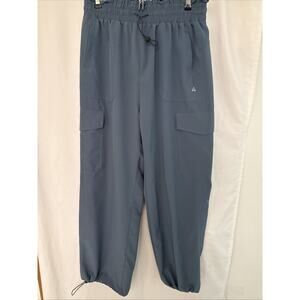 Luna Peak Jogger Hiking Pants, Women's Size Medium Slate Blue Pockets